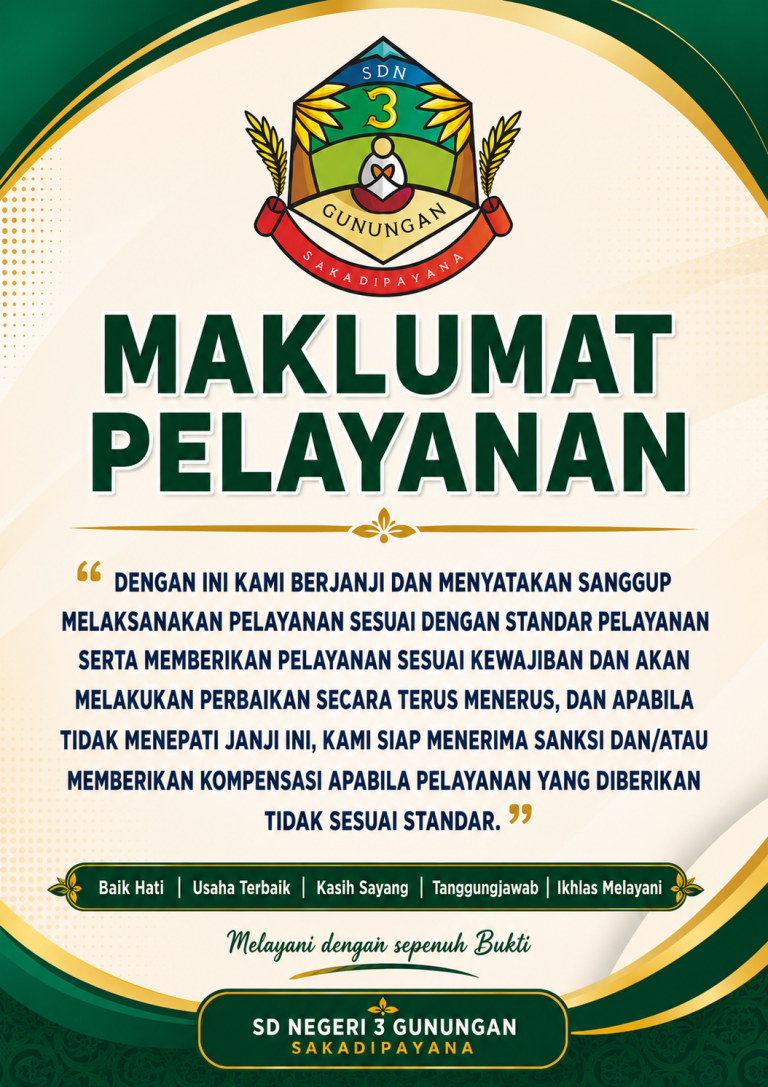 Maklumat Pelayanan